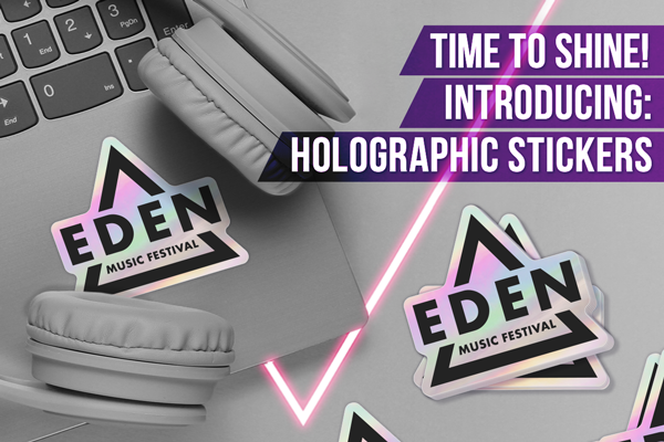 Time to Shine! Introducing: Holographic Stickers